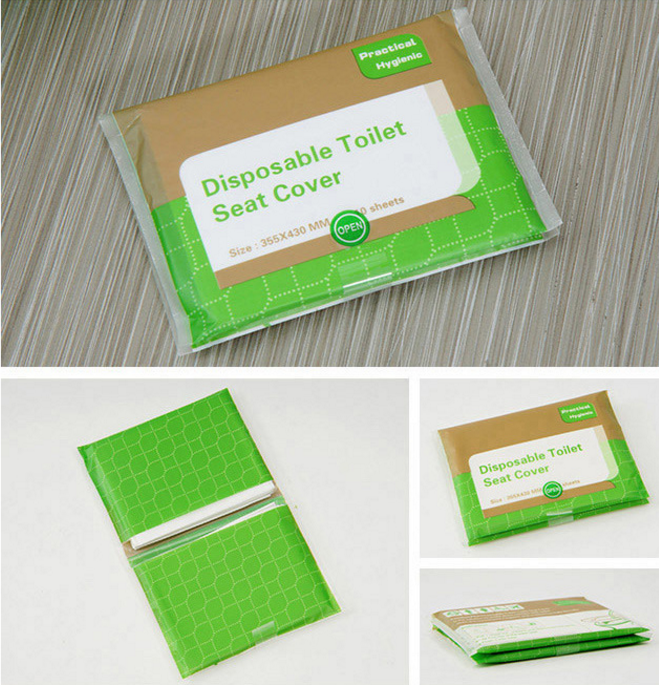 Disposable Toilet Seat Covers (Pack of Three)