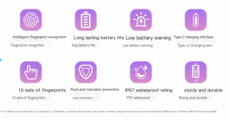 Smart Fingerprint Padlock