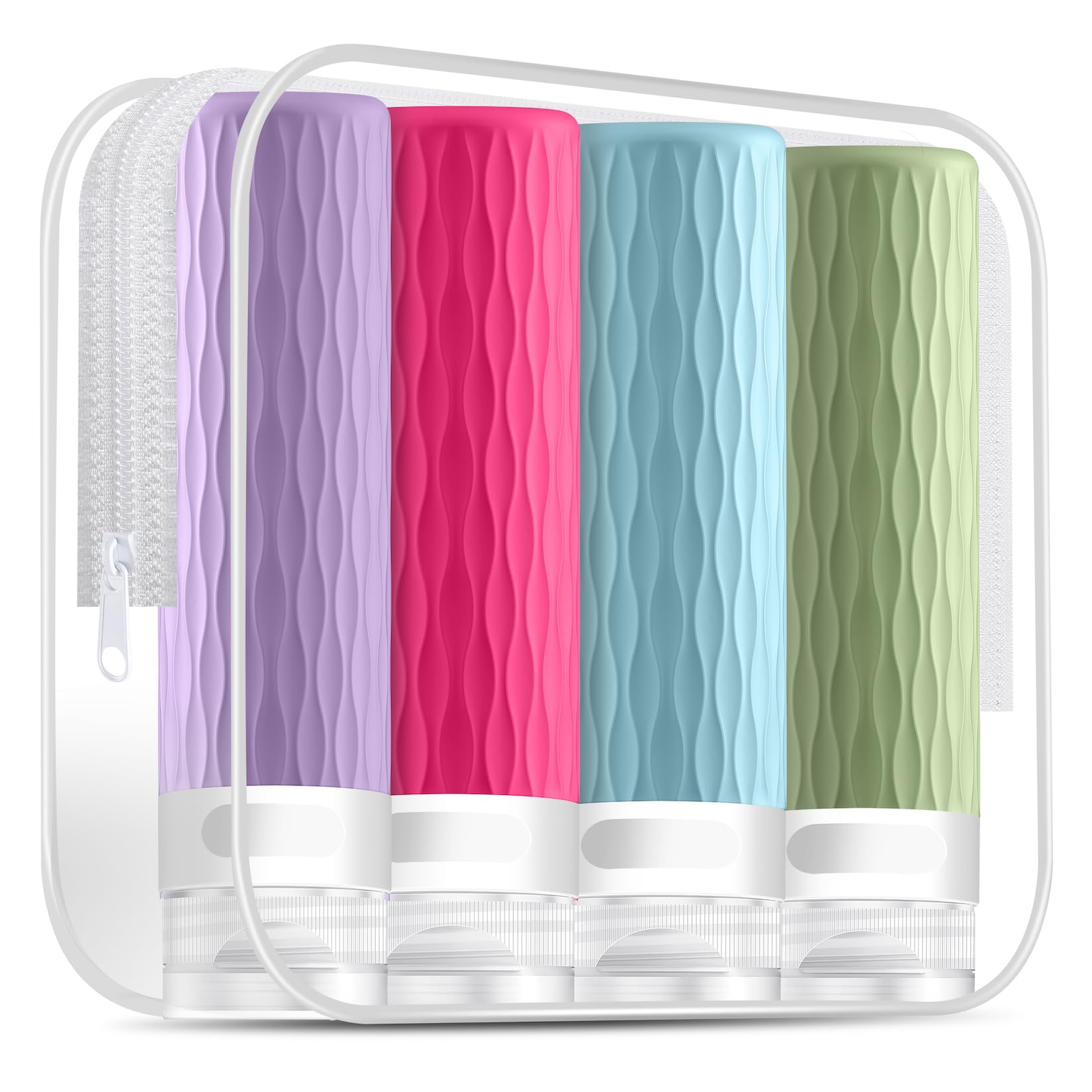 TSA-Approved Travel Bottles — 4 Pack