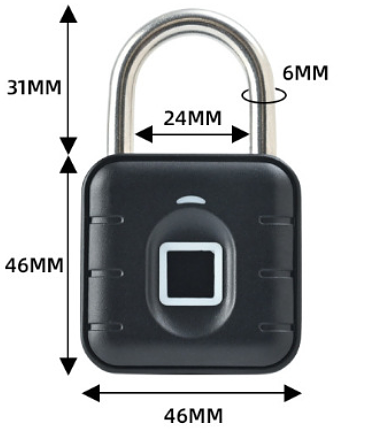 Smart Fingerprint Padlock