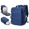 Carry-On Travel Backpack — Navy
