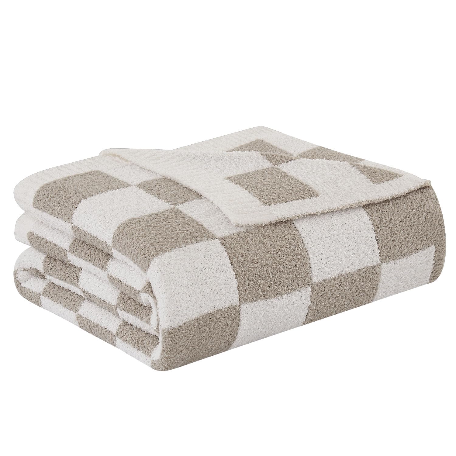 Cozy Travel Throw Blanket — Khaki